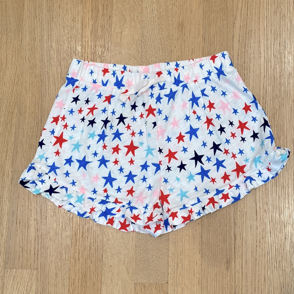 Crewcuts Girls Ruffle Short 10 Multicolored Stars